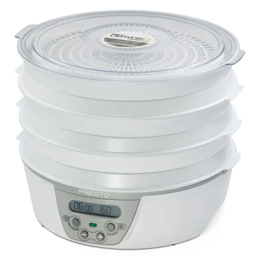 National Presto 6 Tray White Semi-Gloss Food Dehydrator 12 (Pack of 2)