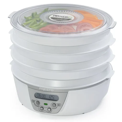 National Presto 6 Tray White Semi-Gloss Food Dehydrator 12 (Pack of 2)