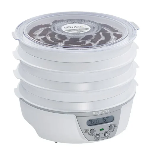 National Presto 6 Tray White Semi-Gloss Food Dehydrator 12 (Pack of 2)