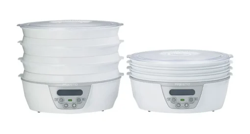 National Presto 6 Tray White Semi-Gloss Food Dehydrator 12 (Pack of 2)