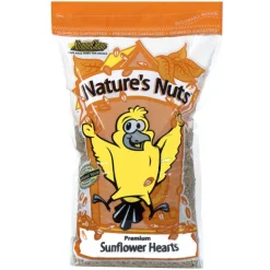 Natures Nuts 00056 4 Lbs Premium Sunflower Hearts (Pack of 8)
