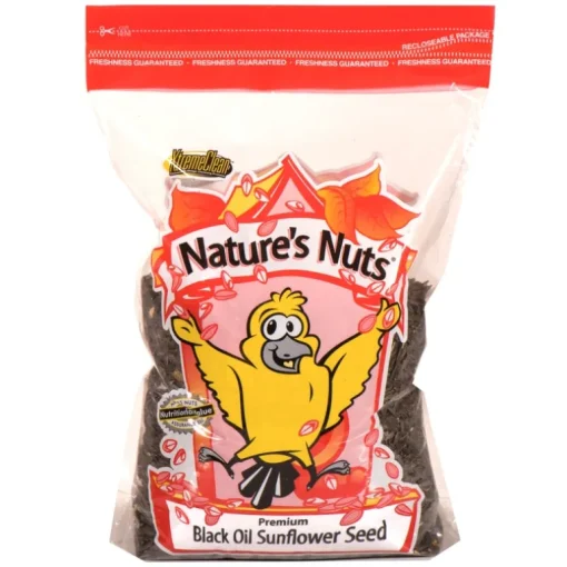 Natures Nuts 00034 5 Lbs Premium Black Oil Sunflower (Pack of 6)