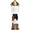 Nature's Way Easy Clean Wild Bird and Finch 3 qt Metal/Plastic Tube Bird Feeder 4 ports