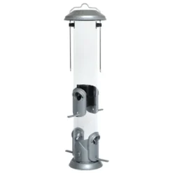 Nature's Way NMRS-18 17" X 5" X 4" Deluxe Easy Clean Bird Feeder With 4 Feeding Ports