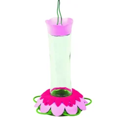 Nature's Way So Real Hummingbird 20 oz Glass/Metal/Plastic Gravity Nectar Feeder 5 ports (Pack of 6)
