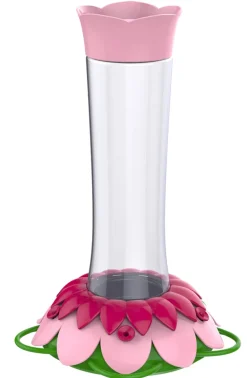 Nature's Way So Real Hummingbird 20 oz Glass/Metal/Plastic Gravity Nectar Feeder 5 ports (Pack of 6)