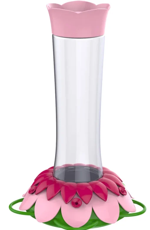 Nature's Way So Real Hummingbird 20 oz Glass/Metal/Plastic Gravity Nectar Feeder 5 ports (Pack of 6)
