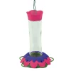 Nature's Way So Real Hummingbird 20 oz Glass/Metal/Plastic Gravity Nectar Feeder 5 ports (Pack of 6)