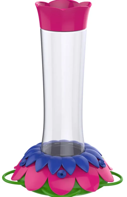 Nature's Way So Real Hummingbird 20 oz Glass/Metal/Plastic Gravity Nectar Feeder 5 ports (Pack of 6)