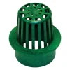 NDS 3 in. Green Round Polyethylene Atrium Grate