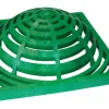 NDS 12 in. Green Square Polyolefin Atrium Grate