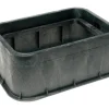 NDS 19 in. W X 6 in. H Rectangular Valve Box Extension Black