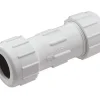 NDS Schedule 40 1-1/2 in. Compression each X 1-1/2 in. D Compression PVC 6-3/4 in. Coupling 1 pk