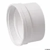 NDS Schedule 35 4 in. Hub each X 4 in. D FPT PVC Pipe Adapter 1 pk