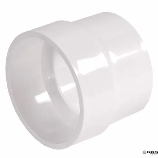 NDS Schedule 35 4 in. Hub each X 4 in. D Hub PVC Adapter 1 pk
