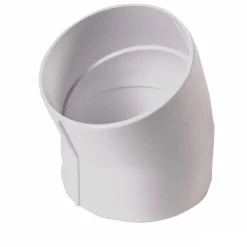 NDS Schedule 35 3 in. Hub each X 3 in. D Hub PVC Elbow 1 pk