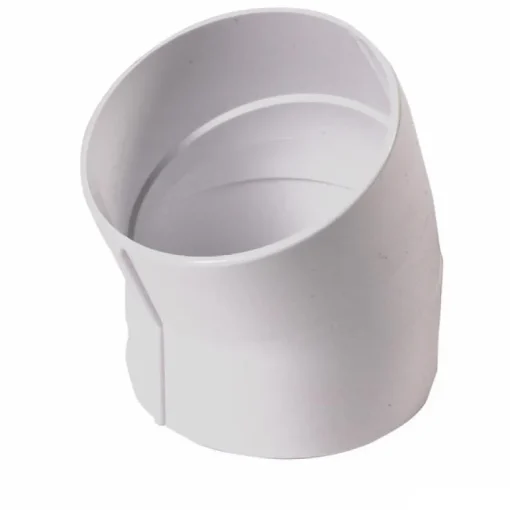 NDS Schedule 35 3 in. Hub each X 3 in. D Hub PVC Elbow 1 pk