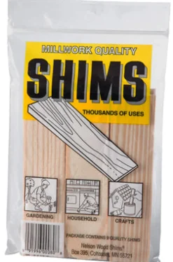 Nelson 1.5 in. W X 6 in. L Wood Shim 9 pk