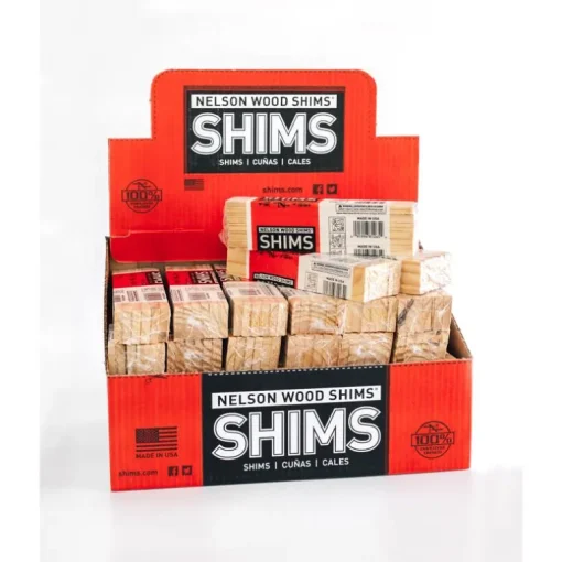 Nelson Wood Shims 1.4 in. W Wood Shim 12 pk (Pack of 36)