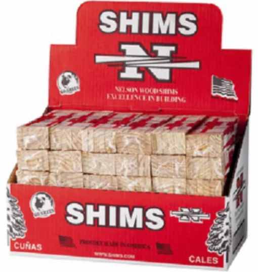 Nelson Wood Shims 1.4 in. W Wood Shim 12 pk (Pack of 36)
