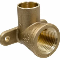NIBCO 1/2 in. Sweat X 1/2 in. D FPT Brass Drop Ear Elbow 1 pk