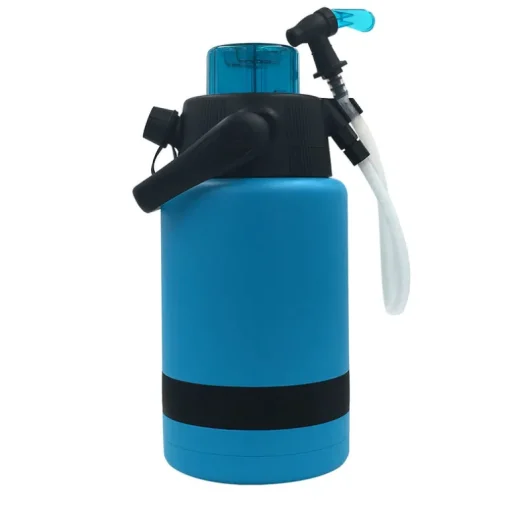 Nice Tpf-518735 1 Gallon Blue Pump2pour Insulated Jug With Hose & Spout (Pack of 4).