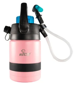 Nice Tpf-515710 1/2 Gallon Pink Pump2pour Insulated Jug With Hose & Spout