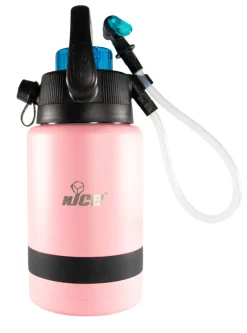 Nice Tpf-519503 1 Gallon Pink Pump2pour Insulated Jug With Hose & Spout (Pack of 4).