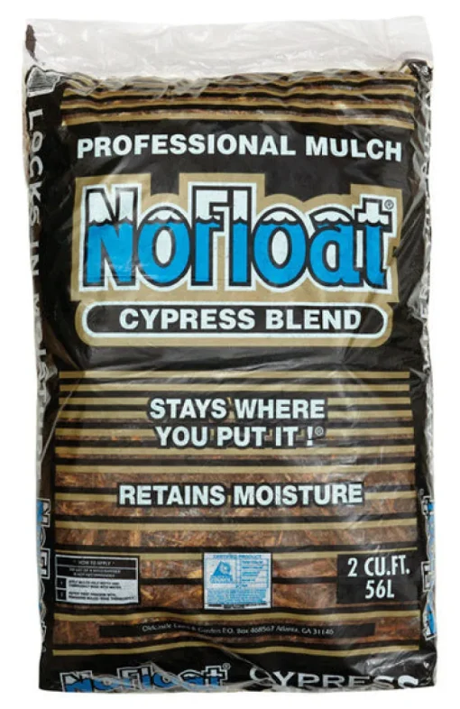 No Float Earthtone Cypress Blend Mulch 2 D in. 2 cu. ft. Coverage