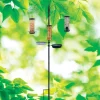 North States Wild Bird and Finch 1 lb. Metal Tube Bird Feeder 5 ports