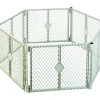 North States Superyard Gray 26 in. H X 18.5 in. W Plastic Child Safety Gate