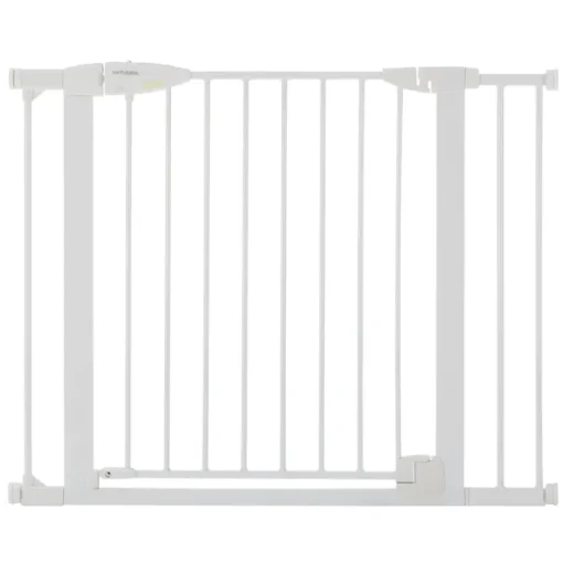 North States Toddleroo White 30 in. H x 29.75-40.5 in. W Metal Auto-Close Gate