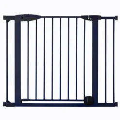 North States Toddleroo White 30 in. H x 29.75-40.5 in. W Metal Auto-Close Gate