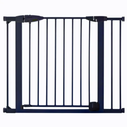 North States Toddleroo White 30 in. H x 29.75-40.5 in. W Metal Auto-Close Gate