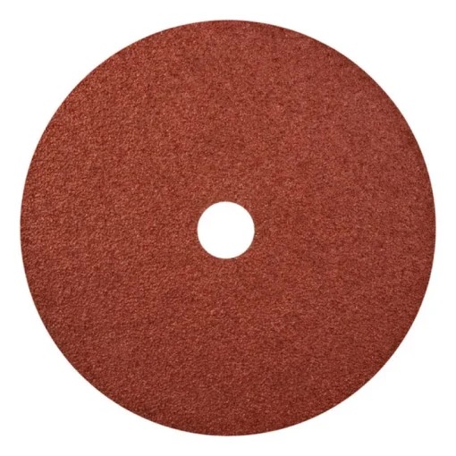 Norton 7 in. Aluminum Oxide Center Mount F226/F240 Fiber Disc 24 Grit Extra Coarse 25 pk