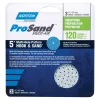 Norton ProSand 5 in. Ceramic Alumina Hook and Loop A975 Sanding Disc 120 Grit Medium 3 pk