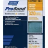 Norton ProSand 11 in. L x 9 in. W 320 Grit Extra Fine Aluminum Oxide Sandpaper 20 pk