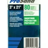 Norton ProSand 21 in. L X 3 in. W Zirconia Alumina Cloth Portable Sanding Belt 80 Grit Coarse 2 pk