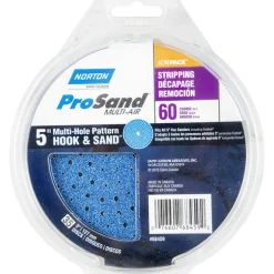 Norton ProSand 5 in. Zirconia Alumina Hook and Loop H831 Sanding Disc 60 Grit Coarse 35 pk
