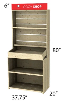 Ns Cook Shop Display Rck