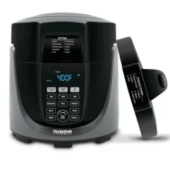 NuWave Duet Black 6 qt. Programmable Digital Air Fryer w/Pressure Cooker