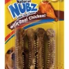 Nylabone Nubz Chicken Chews For Dogs 3.3 oz 4 pk