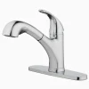 Oak Brook Ceramic Chrome 1.8 GPM High Arc Spout One Handle Pull-Out Kitchen Faucet