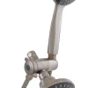 OakBrook Brushed Nickel 5 settings Showerhead Combo 2.5 gpm
