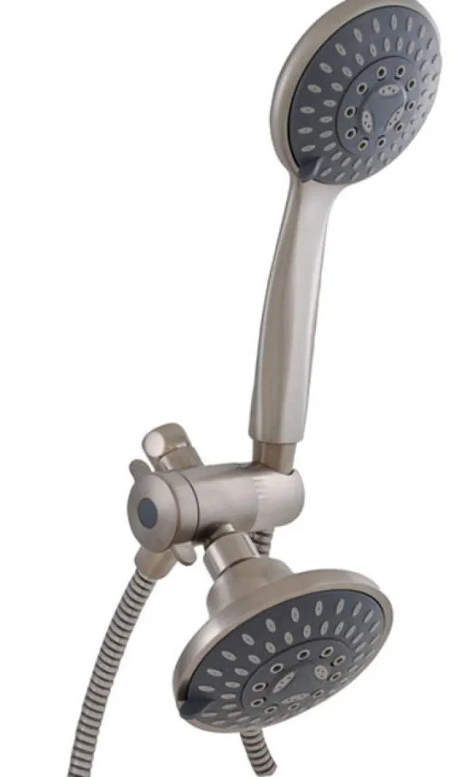 OakBrook Brushed Nickel 5 settings Showerhead Combo 2.5 gpm