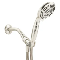 OakBrook Brushed Nickel PVC 5 settings Handheld Showerhead 1.8 gpm