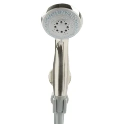 OakBrook Brushed Nickel PVC 3 settings Handheld Showerhead 1.8 gal