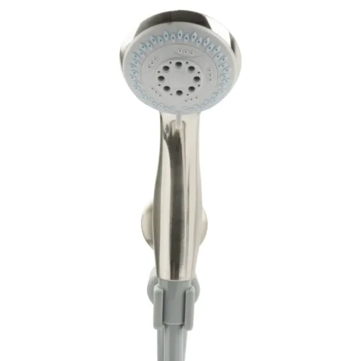 OakBrook Brushed Nickel PVC 3 settings Handheld Showerhead 1.8 gal