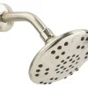 OakBrook Brushed Nickel PVC 1 settings Wallmount Showerhead 1.8 gpm