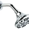 OakBrook Chrome PVC 5 settings Wallmount Showerhead 1.8 gpm